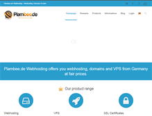 Tablet Screenshot of plambee.de